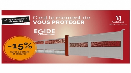 -15% sur les Portails Aluminium et les Portails PVC jusqu'au 27 Mai 2023 - C'est le Moment de Sécuriser et Embellir votre Habitat