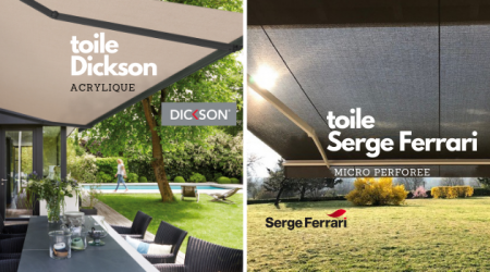 Toiles Serge Ferrari ou toiles Dickson