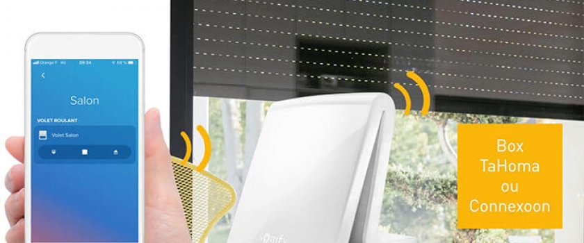 Volets roulants motorisés & connectés Somfy